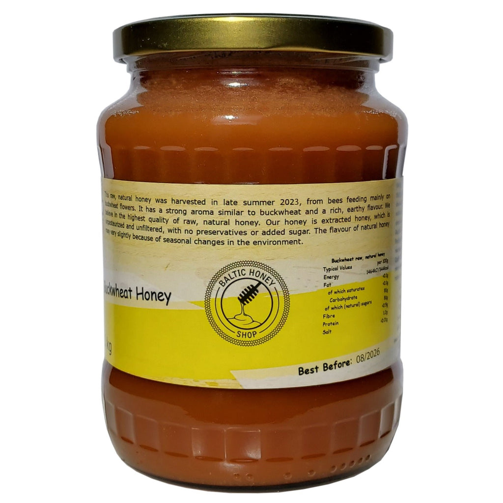 Raw Buckwheat Honey (1 kg)