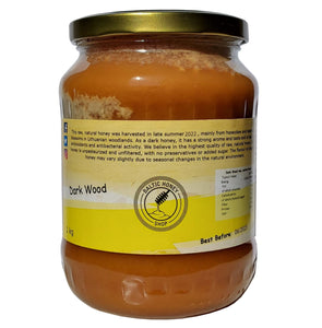 Raw Dark Wood Honey (1 kg)