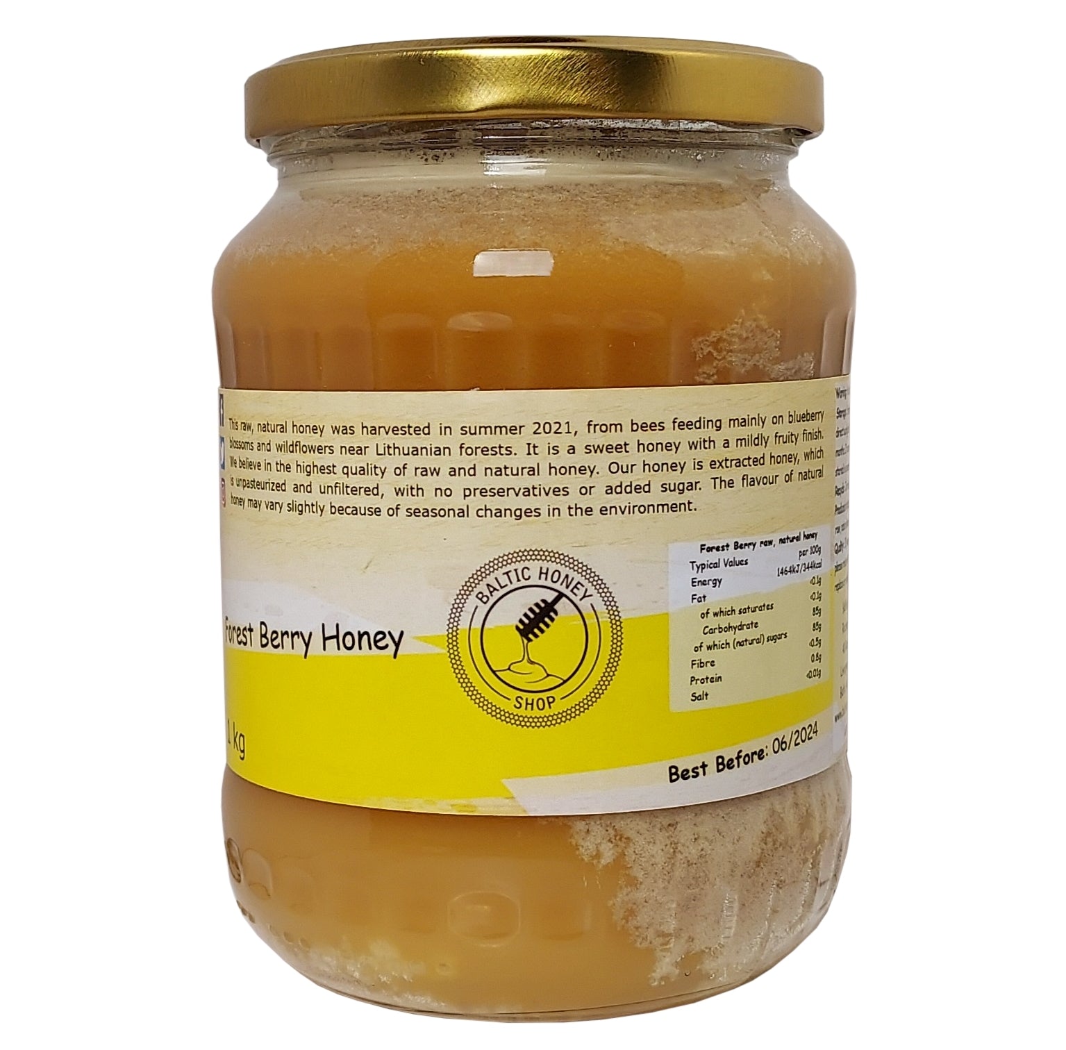 Raw Forest Berry Honey (1 kg)