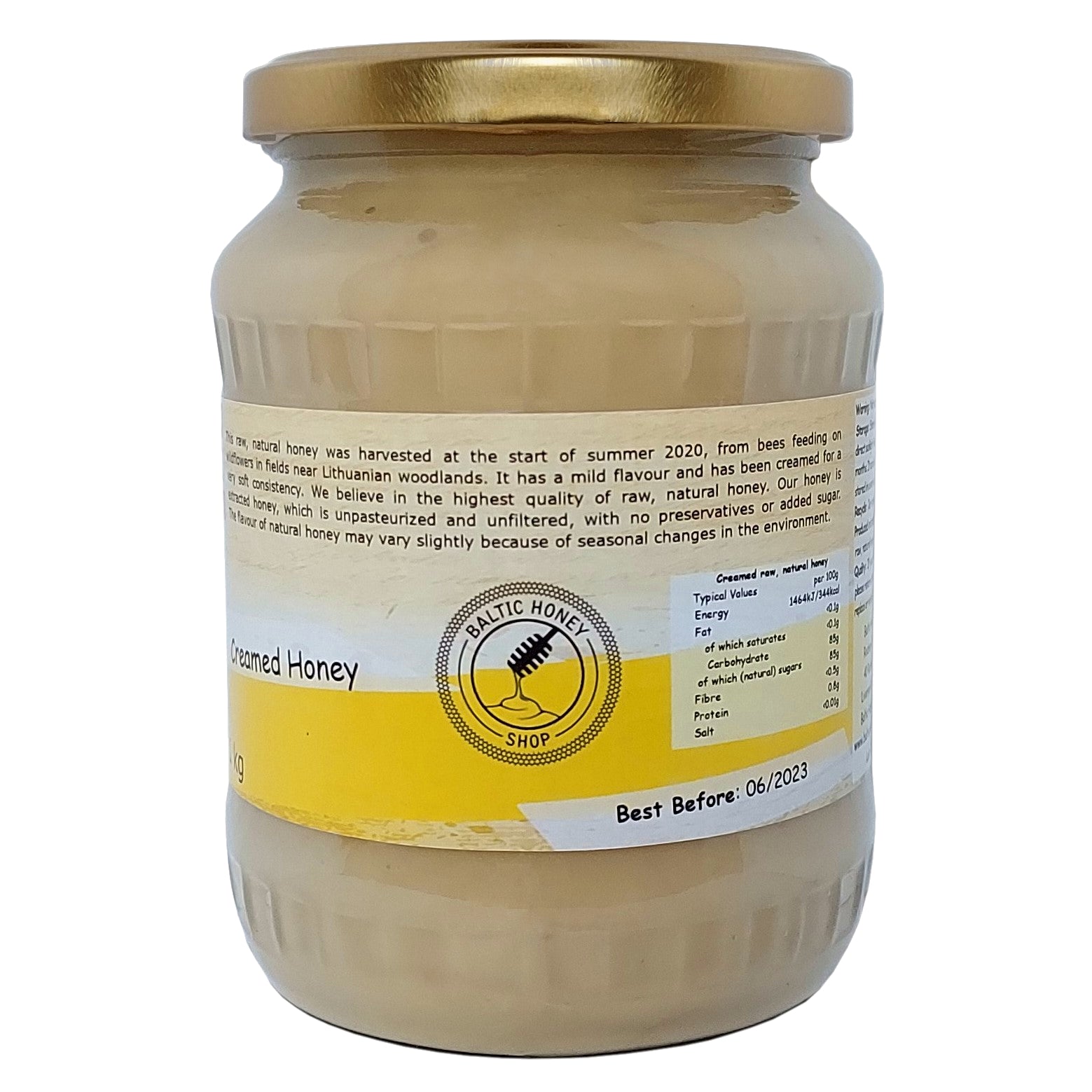 Raw Creamed Honey (1 kg)