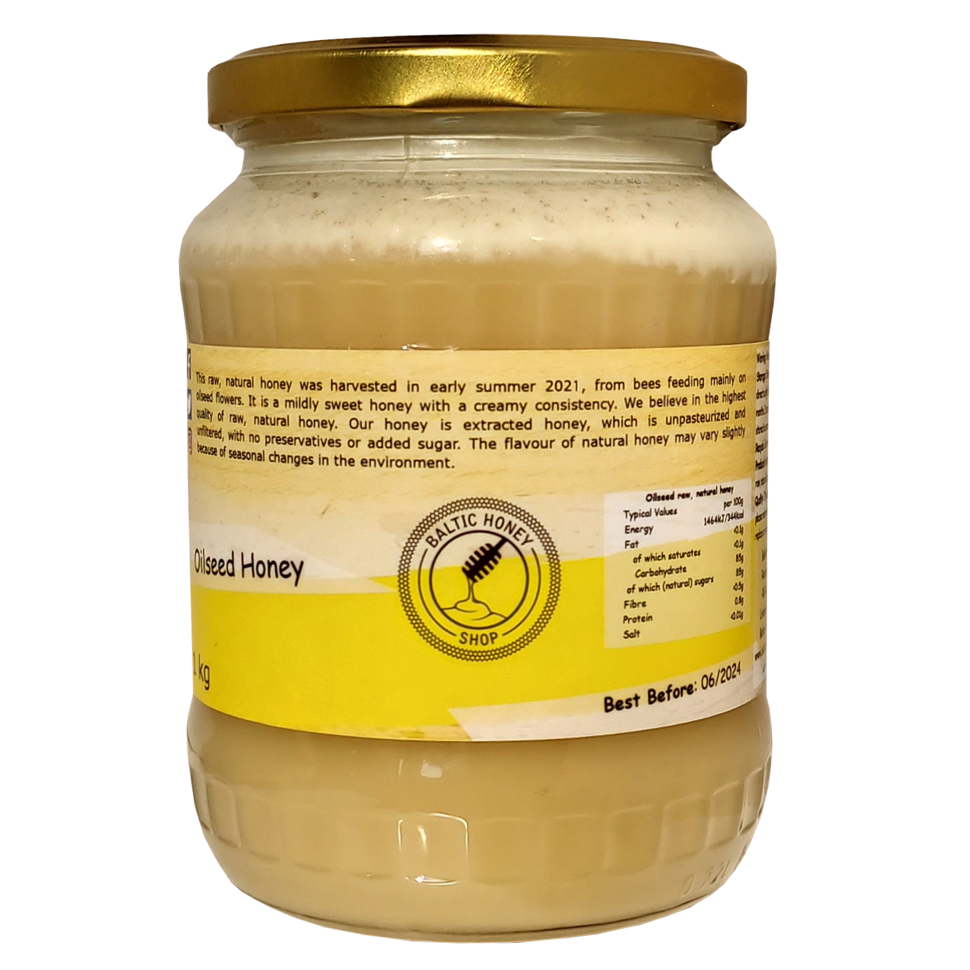 Raw Oilseed Honey (1 kg)